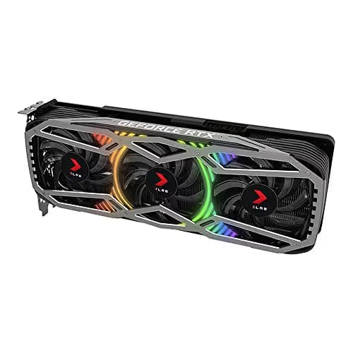PNY XLR8 Gaming REVEL EPIC-X RGB GeForce RTX 3070 LHR 8GB GDDR6 Silver / Black image