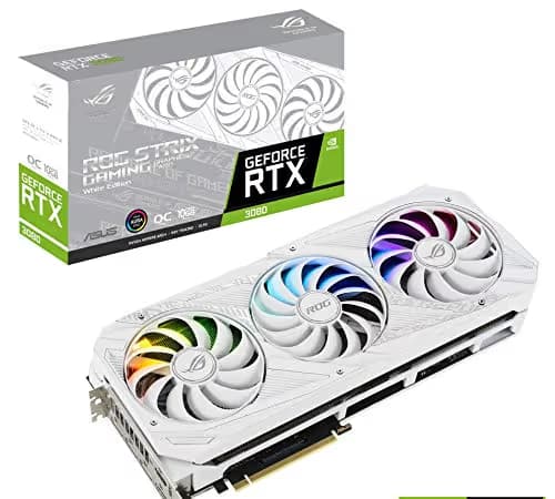 ASUS ROG Strix GeForce RTX 3080 White OC Edition 10GB GDDR6X image