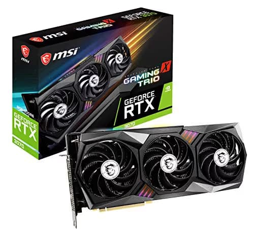 MSI GeForce RTX 3070 GAMING X TRIO 8GB GDDR6 image