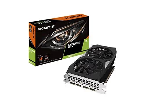 Gigabyte OC GeForce GTX 1660 Ti 6GB GDDR6 Black / Gray main image