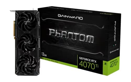 Gainward Phantom Reunion GeForce RTX 4070 Ti 12GB GDDR6X Black image