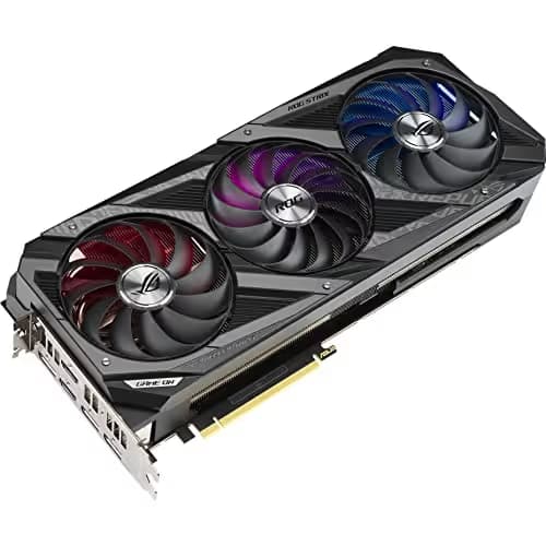 Asus ROG STRIX GAMING OC V2 GeForce RTX 3060 Ti LHR 8GB GDDR6 Black / Silver image