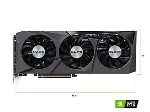 Gigabyte EAGLE OC GeForce RTX 3070 8GB GDDR6 Black / Silver image