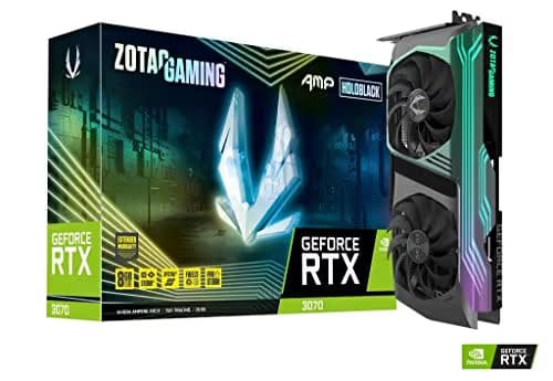 Zotac GAMING AMP Holo GeForce RTX 3070 8GB GDDR6 Silver / Black main image