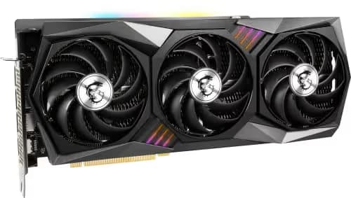 MSI GAMING Z TRIO GeForce RTX 3080 LHR 12GB GDDR6X Black / Gray image