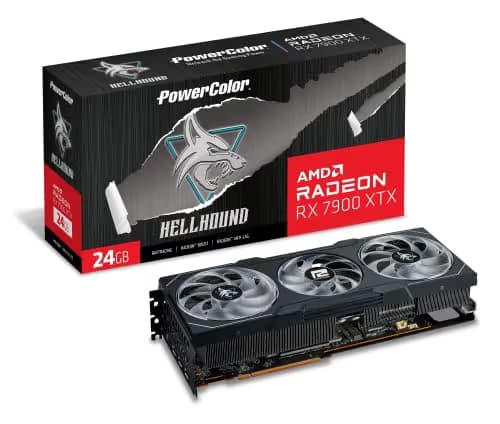 PowerColor Hellhound AMD Radeon RX 7900 XTX 24GB GDDR6 image