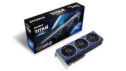 Sparkle TITAN OC Arc A770 16GB GDDR6 Blue / Black main image