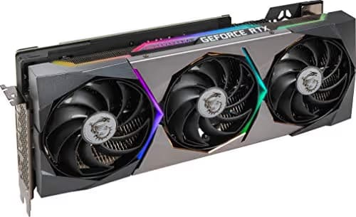 MSI SUPRIM X GeForce RTX 3070 Ti 8GB GDDR6X Black / Silver image