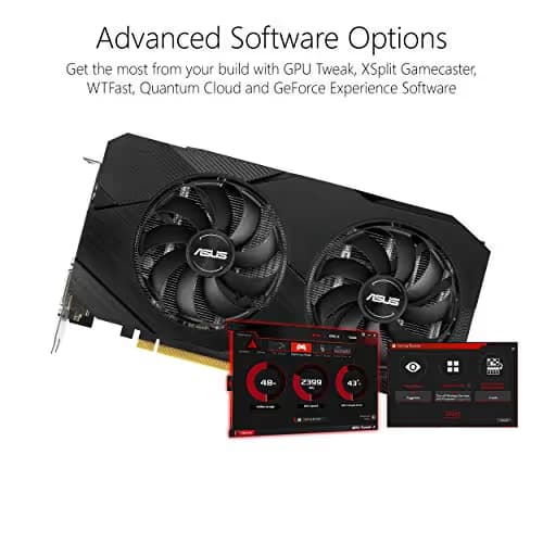 Asus DUAL EVO OC GeForce GTX 1660 SUPER 6GB GDDR6 Black image