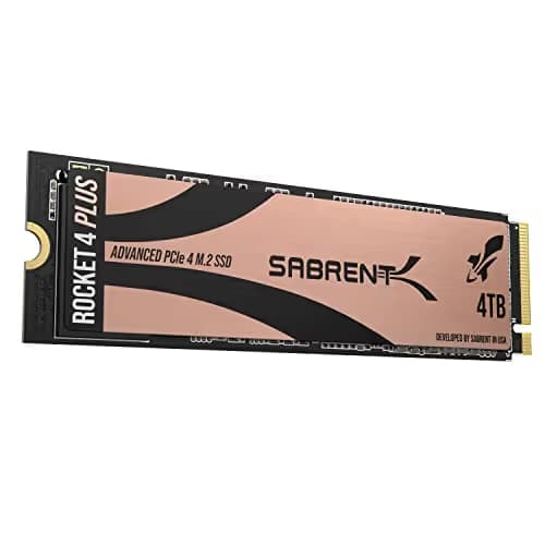 Sabrent Rocket 4 Plus 4TB SSD M.2-2280 PCIe 4.0 x4 NVMe image