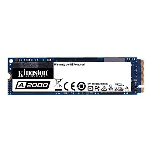 Kingston A2000 250GB SSD M.2-2280 PCIe 3.0 X4 NVMe image