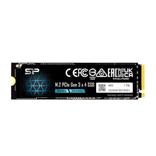 Silicon Power 1TB NVMe PCIe Gen3 x4 M.2 2280 SSD (SU001TBP34A60M28SN) main image
