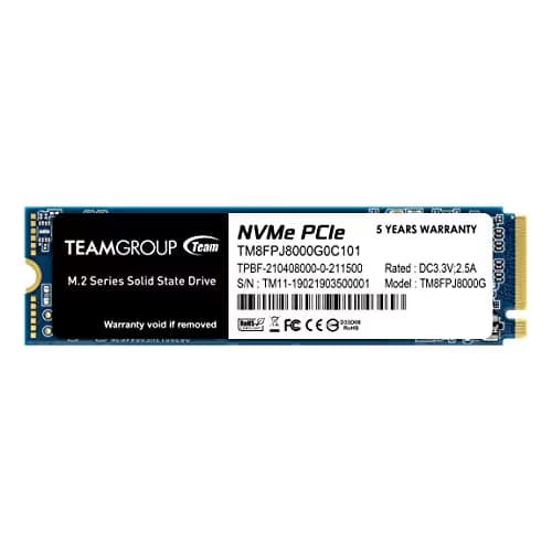TEAMGROUP MP34Q 8TB M.2 SSD PCIe 3.0 NVMe main image