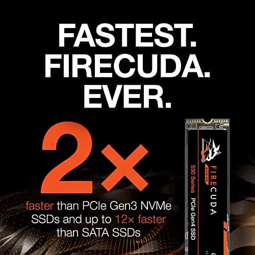 Seagate FireCuda 530 4TB SSD M.2-2280 PCIe 4.0 X4 NVMe image