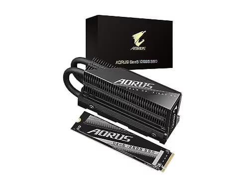 Gigabyte AORUS Gen5 12000 1TB SSD M.2-2280 PCIe 5.0 X4 NVME main image