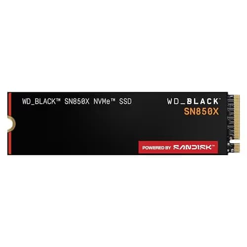 Western Digital WD_Black SN850X 1TB SSD M.2 PCIe 4.0 NVMe image