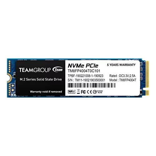 TEAMGROUP MP34 4TB SSD M.2-2280 PCIe 3.0 X4 NVMe image