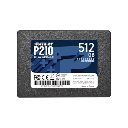 Patriot P210 512GB SSD 2.5" SATA 6.0 Gb/s main image