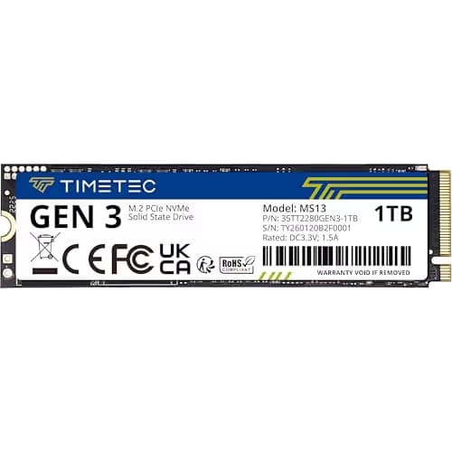 Timetec 35TTFP6PCIE 1TB SSD M.2 NVMe main image