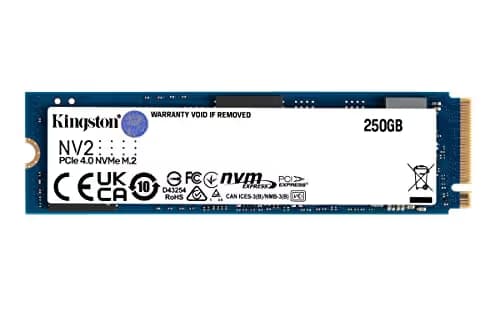 Kingston NV2 250GB SSD M.2-2280 PCIe 4.0 X4 NVMe image