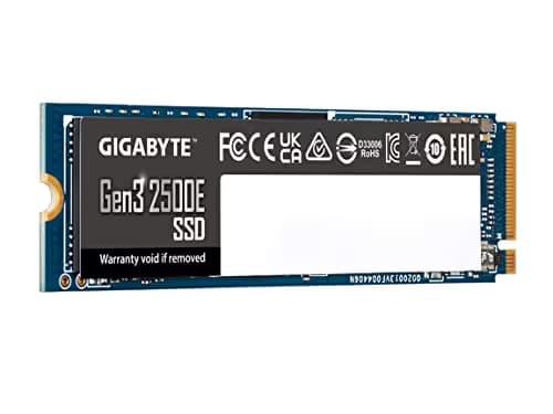Gigabyte Gen3 2500E 1TB SSD M.2-2280 PCIe 3.0 X4 NVMe image