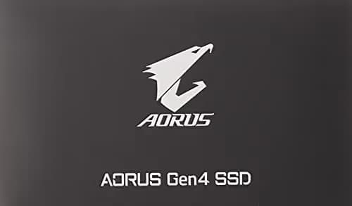 Gigabyte AORUS Gen4 1TB SSD M.2-2280 PCIe 4.0 NVMe image