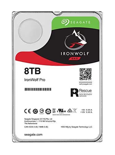 Seagate IronWolf Pro 8TB HDD 7200RPM 3.5" SATA Internal image