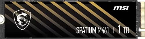 MSI SPATIUM M461 1TB SSD M.2-2280 PCIe 4.0 x4 NVMe image