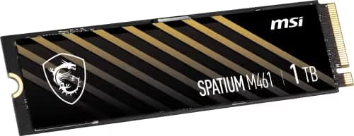 MSI SPATIUM M461 1TB SSD M.2-2280 PCIe 4.0 x4 NVMe image