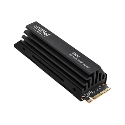 Crucial T700 W/Heatsink 4TB M.2 SSD PCIe 5.0 NVMe image