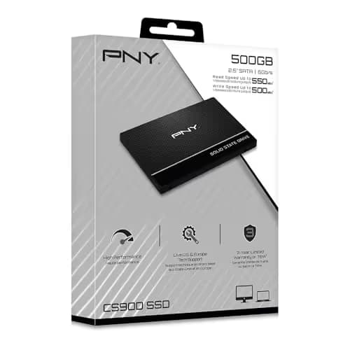 PNY CS900 500GB SSD 2.5" SATA 6.0 Gb/s image