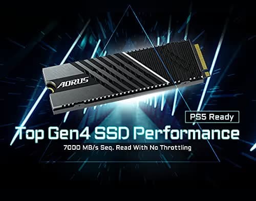 Gigabyte AORUS Gen4 7000s 2TB M.2-2280 SSD PCIe 4.0 X4 NVMe image