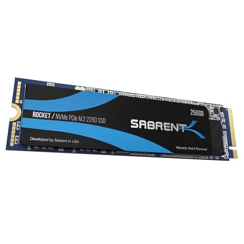 Sabrent Rocket 256GB SSD M.2-2280 PCIe 3.0 x4 NVMe image