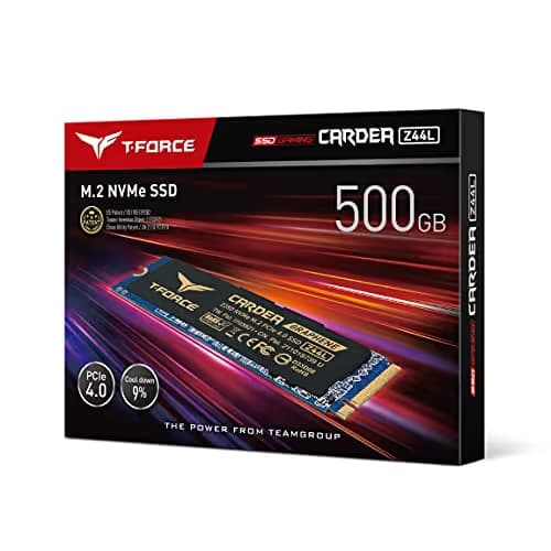 TEAMGROUP T-Force Cardea Z44L 500GB SSD M.2-2280 PCIe 4.0 x4 NVMe image
