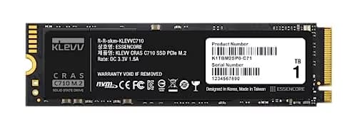 Klevv CRAS 1TB SSD M.2-2280 PCIe 3.0 NVMe main image