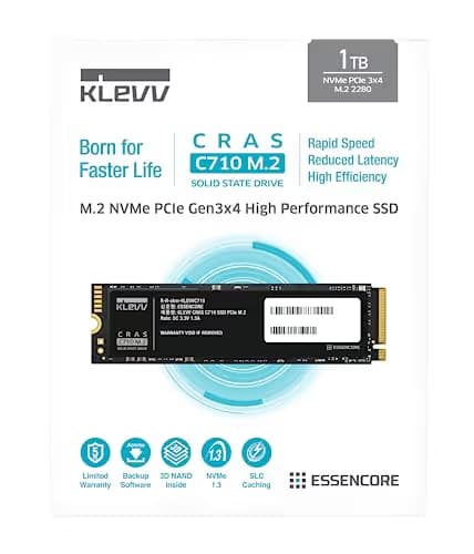 Klevv CRAS 1TB SSD M.2-2280 PCIe 3.0 NVMe image