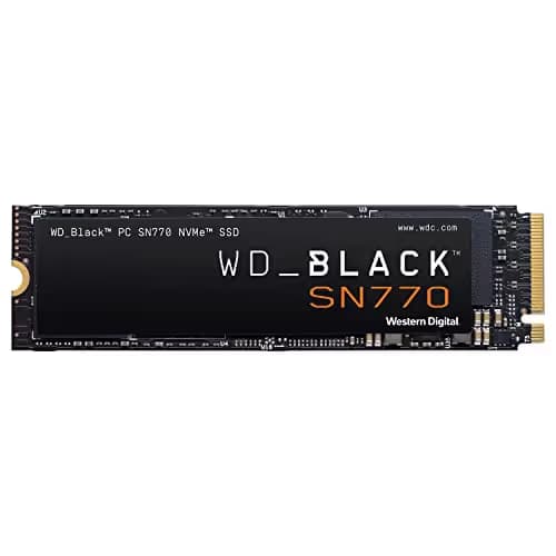 Western Digital Black SN770 500GB SSD M.2-2280 PCIe 4.0 X4 NVMe image