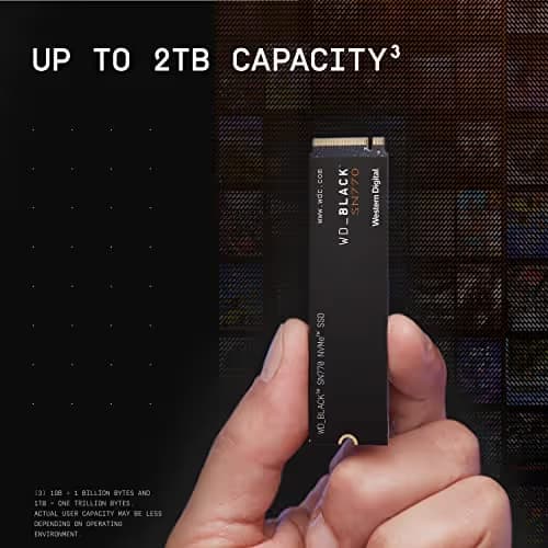 Western Digital Black SN770 500GB SSD M.2-2280 PCIe 4.0 X4 NVMe image