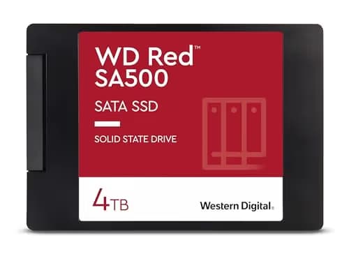 Western Digital Red SA500 4TB SSD 2.5" SATA main image