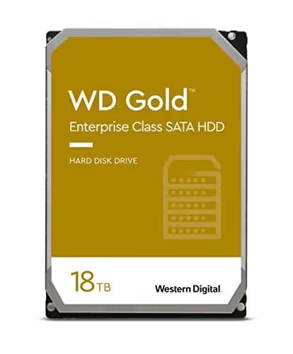 Western Digital Gold 18TB HDD 3.5" 7200RPM SATA image