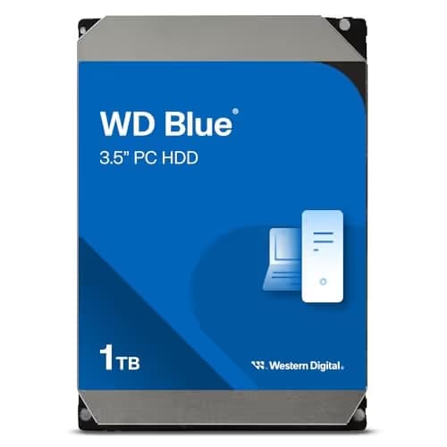 Western Digital Blue 1TB 3.5" HDD 5400RPM SATA image