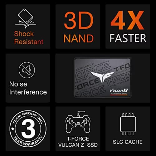 TEAMGROUP T-Force Vulcan Z 240GB SSD 2.5" SATA image
