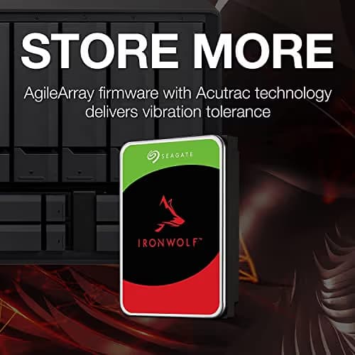 Seagate IronWolf NAS 10 TB 3.5" 7200 RPM Internal Hard Drive image