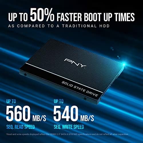 PNY CS900 1TB 2.5" SSD SATA 6.0 Gb/s image