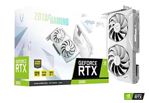 ZOTAC GAMING GeForce RTX 3060 AMP White Edition 12GB GDDR6 image