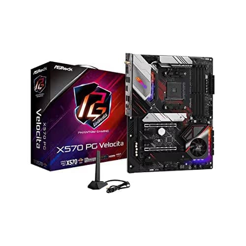 ASRock X570 PG Velocita AM4 AMD X570 SATA 6Gb/s ATX AMD Motherboard main image