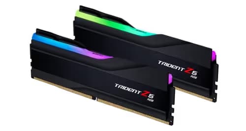G.Skill Trident Z5 RGB Matte Black DDR5-5600 CL36 32GB (2x16GB) image
