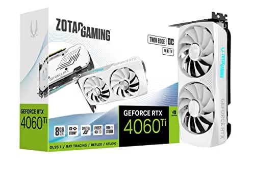 ZOTAC GAMING GeForce RTX 4060 Ti 8GB Twin Edge OC White Edition GDDR6 image