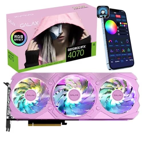 KFA2 GeForce RTX 4070 EX Gamer 12GB GDDR6X Pink main image