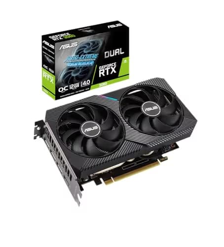 Asus Dual V2 OC Edition GeForce RTX 3060 12GB GDDR6 image